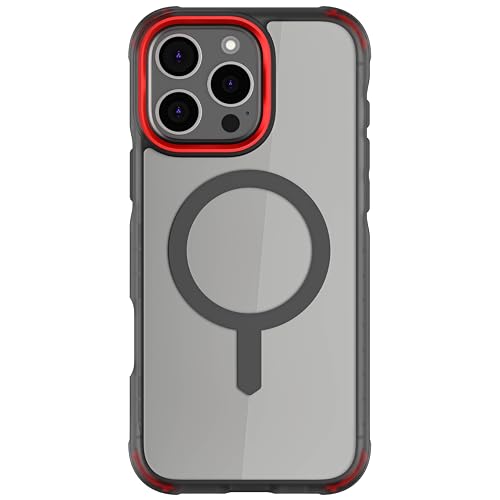 iPhone 16 Pro Max Hülle Covert - Stoßfest & Leicht, MagSafe-kompatibel, 8FT Fallschutz, Kratzfeste Transparente Rückseite, Erhöhte Schutzränder, Rutschfester Grip, Rauch iPhone 16 Pro Max Hülle Covert - Stoßfest & Leicht, MagSafe-kompatibel, 8FT Fallschutz, Kratzfeste Transparente Rückseite, Erhöhte Schutzränder, Rutschfester Grip, Rauch von Ghostek