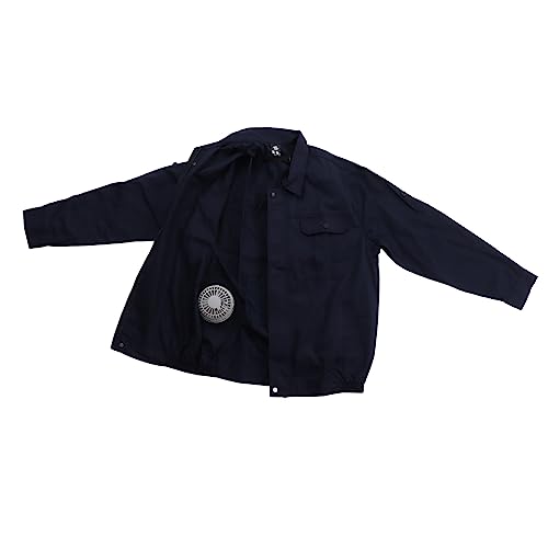 Kühlende Lüfterjacke, Wärmedruckmanagement, Schweiß Verdunstet Schnell, Ergonomisches Design (XXL) von Ghzste