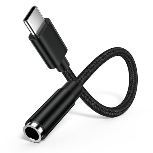 Adapter USB C auf Klinke,3.5mm Audio USB Type C Kopfhörer Adapter, Jack Audio Adapter für Samsung Galaxy S25/S24 Ultra/S23 FE/A55/A54/A35/A15/A14,Typ C Aux Audio Klinke Adapter für Google Pixel 8a/8/7 Adapter USB C auf Klinke,3.5mm Audio USB Type C Kopfhörer Adapter, Jack Audio Adapter für Samsung Galaxy S25/S24 Ultra/S23 FE/A55/A54/A35/A15/A14,Typ C Aux Audio Klinke Adapter für Google Pixel 8a/8/7 von GiGreen