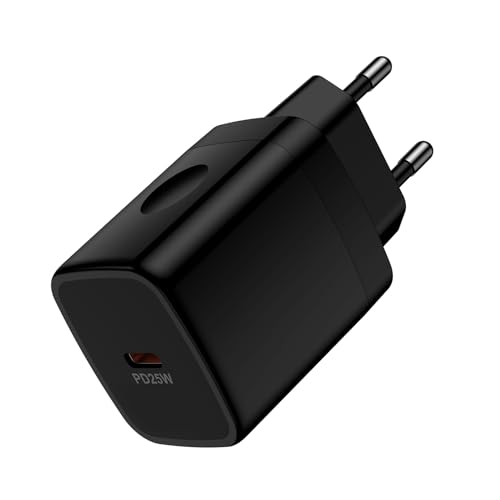 25W USB C Adapter, Samsung USB C Ladegerät für Galaxy S25 S24/S23/A55/A35/A16, PD 3.0 iPhone schnellladegerät for iPhone 16 15 Plus Pro Max, Ladestecker Samsung Power Adapter Typ C Stecker Netzteil von GiGreen