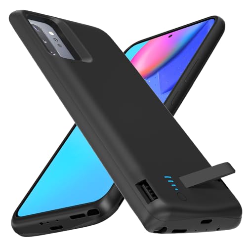 Akkuhülle für Samsung Galaxy Note 10 Plus, 7000 mAh, schlanke wiederaufladbare Ladehülle, erweiterte Ladehülle, Backup-Akkuladegerät, tragbare Powerbank für Samsung Galaxy Note 10+ (6,8 Zoll), Schwarz von Giabuao