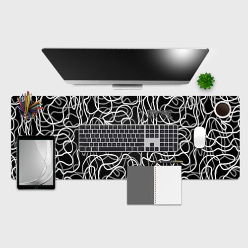 Giallobus - Schreibtischunterlagen - Fantasie - Vinile - 120x40cm - 87 - White Wiggle Giallobus - Schreibtischunterlagen - Fantasie - Vinile - 120x40cm - 87 - White Wiggle von Giallobus