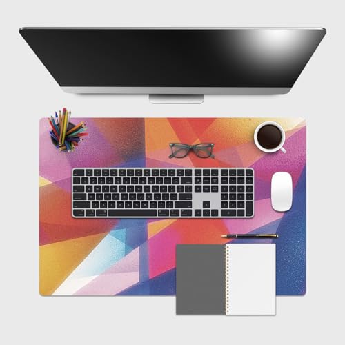 Giallobus - Schreibtischunterlagen - Fantasie - Vinile - 60x40cm - 85 - Futuristic Lines von Giallobus