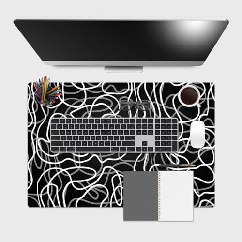 Giallobus - Schreibtischunterlagen - Fantasie - Vinile - 60x40cm - 87 - White Wiggle Giallobus - Schreibtischunterlagen - Fantasie - Vinile - 60x40cm - 87 - White Wiggle von Giallobus