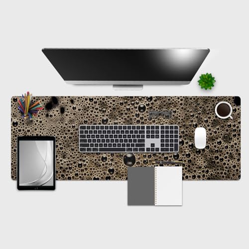 Giallobus - Schreibtischunterlagen - Gegenstand - Vinile - 120x40cm - 66 - Coffee von Giallobus