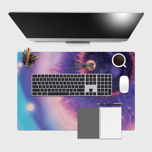 Giallobus - Schreibtischunterlagen - Gegenstand - Vinile - 60x40cm - 74 - Galaxy Eye von Giallobus
