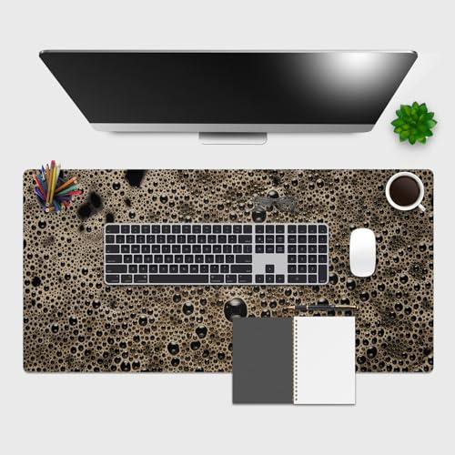 Giallobus - Schreibtischunterlagen - Gegenstand - Vinile - 90x40cm - 66 - Coffee von Giallobus