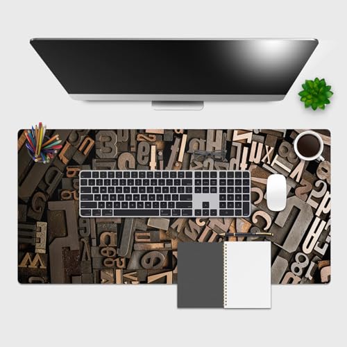Giallobus - Schreibtischunterlagen - Gegenstand - Vinile - 90x40cm - 75 - Gutenberg von Giallobus