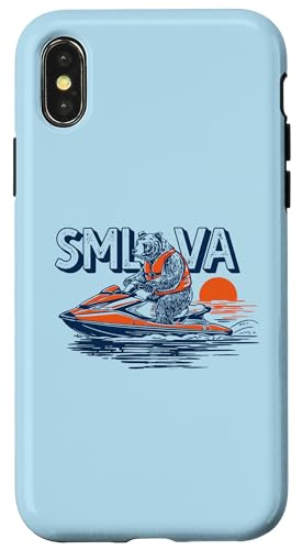 Bear & Personal Watercraft Smith Mountain Lake Virginia SML Hülle für iPhone X/XS Bear & Personal Watercraft Smith Mountain Lake Virginia SML Hülle für iPhone X/XS von Giant Step Design Co.