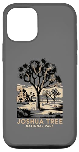 Hülle für iPhone 12/12 Pro Joshua Tree National Park Retro Art California Hülle für iPhone 12/12 Pro Joshua Tree National Park Retro Art California von Giant Step Design Co.