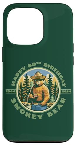 Hülle für iPhone 13 Pro Happy 80th Birthday Smokey Bear 1944-2024 Retro Cupcake Hülle für iPhone 13 Pro Happy 80th Birthday Smokey Bear 1944-2024 Retro Cupcake von Giant Step Design Co.