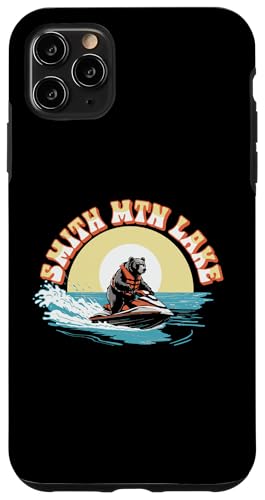 Smith Mountain Lake Black Bear on Personal Watercraft Funny Hülle für iPhone 11 Pro Max Smith Mountain Lake Black Bear on Personal Watercraft Funny Hülle für iPhone 11 Pro Max von Giant Step Design Co.