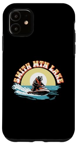 Smith Mountain Lake Black Bear on Personal Watercraft Funny Hülle für iPhone 11 Smith Mountain Lake Black Bear on Personal Watercraft Funny Hülle für iPhone 11 von Giant Step Design Co.