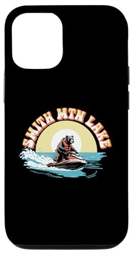 Smith Mountain Lake Black Bear on Personal Watercraft Funny Hülle für iPhone 12/12 Pro von Giant Step Design Co.