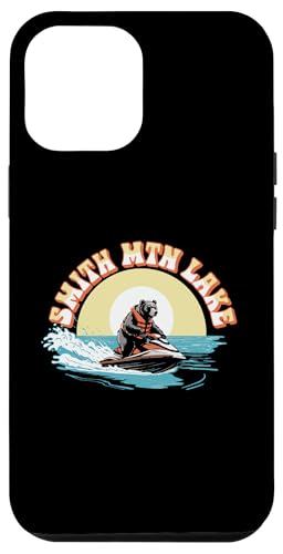 Smith Mountain Lake Black Bear on Personal Watercraft Funny Hülle für iPhone 12 Pro Max von Giant Step Design Co.