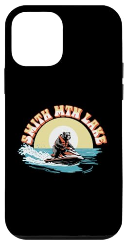 Smith Mountain Lake Black Bear on Personal Watercraft Funny Hülle für iPhone 12 mini Smith Mountain Lake Black Bear on Personal Watercraft Funny Hülle für iPhone 12 mini von Giant Step Design Co.