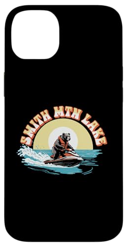 Smith Mountain Lake Black Bear on Personal Watercraft Funny Hülle für iPhone 14 Plus Smith Mountain Lake Black Bear on Personal Watercraft Funny Hülle für iPhone 14 Plus von Giant Step Design Co.