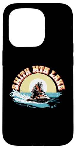 Smith Mountain Lake Black Bear on Personal Watercraft Funny Hülle für iPhone 15 Pro Smith Mountain Lake Black Bear on Personal Watercraft Funny Hülle für iPhone 15 Pro von Giant Step Design Co.