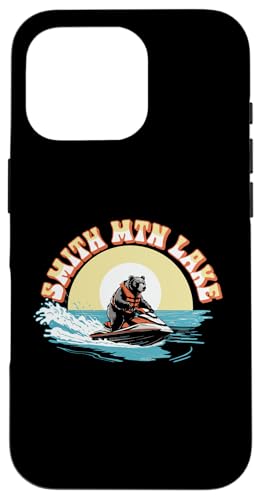 Smith Mountain Lake Black Bear on Personal Watercraft Funny Hülle für iPhone 16 Pro Smith Mountain Lake Black Bear on Personal Watercraft Funny Hülle für iPhone 16 Pro von Giant Step Design Co.
