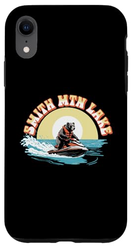 Smith Mountain Lake Black Bear on Personal Watercraft Funny Hülle für iPhone XR Smith Mountain Lake Black Bear on Personal Watercraft Funny Hülle für iPhone XR von Giant Step Design Co.