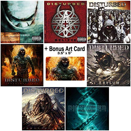 Disturbed: Complete Studio Album Discography - 7 CDs + Bonus Art Card von Giant