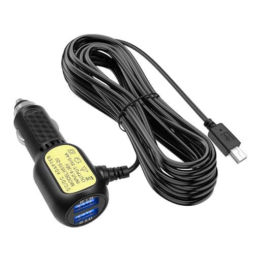 Giantdeer Mini USB Auto Kamera Ladekabel, Zigarettenanzünder Stecker Recorder Stromkabel Mini USB, GPS Navigation Auto Ladegerät,Zigarettenanzünderkabel Verlängerung 3,5 Meter Giantdeer Mini USB Auto Kamera Ladekabel, Zigarettenanzünder Stecker Recorder Stromkabel Mini USB, GPS Navigation Auto Ladegerät,Zigarettenanzünderkabel Verlängerung 3,5 Meter von Giantdeer