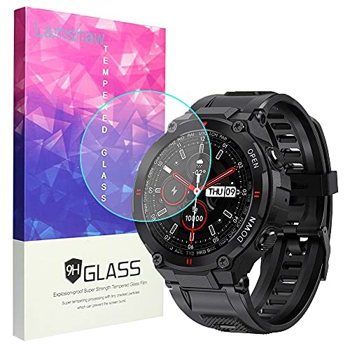 Giaogor Displayschutzfolie Kompatibel Für ANSUNG Smartwatch K22, 9H Härte Panzerglas Schutzfolie für ANSUNG K22 Smartwatch (3 Pack) von Giaogor