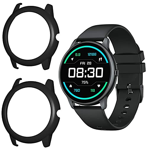 Giaogor Schutzhülle kompatibel Für AGPTEK LW11, Ultra dünn PC Schutz Hülle für AGPTEK LW11 Smartwatch (schwarz + schwarz) von Giaogor