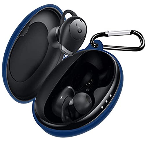 Giaogor Silikonhülle Kompatibel mit Anker Life A2 NC Kopfhörer [Stoßfeste Schutzhülle] [Perfekt Passt Hülle] (Blau) von Giaogor