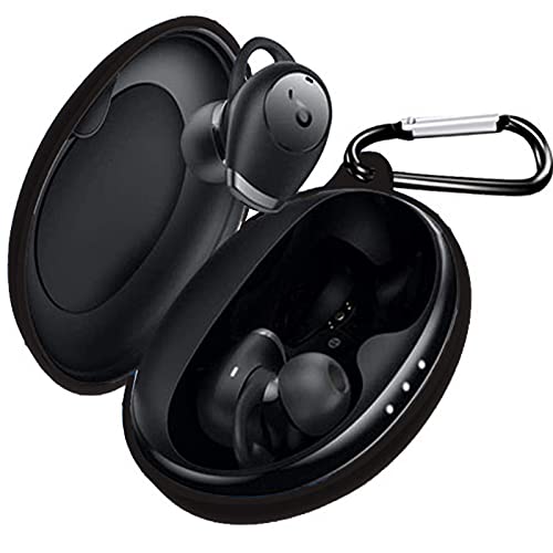 Giaogor Silikonhülle Kompatibel mit Anker Life A2 NC Kopfhörer [Stoßfeste Schutzhülle] [Perfekt Passt Hülle] (schwarz) von Giaogor