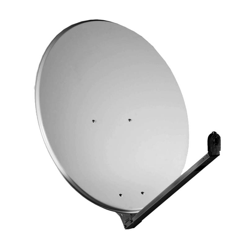 Antenne Gibertini 75 cm Alu Hellgrau / weiß L-Serie von Gibertini