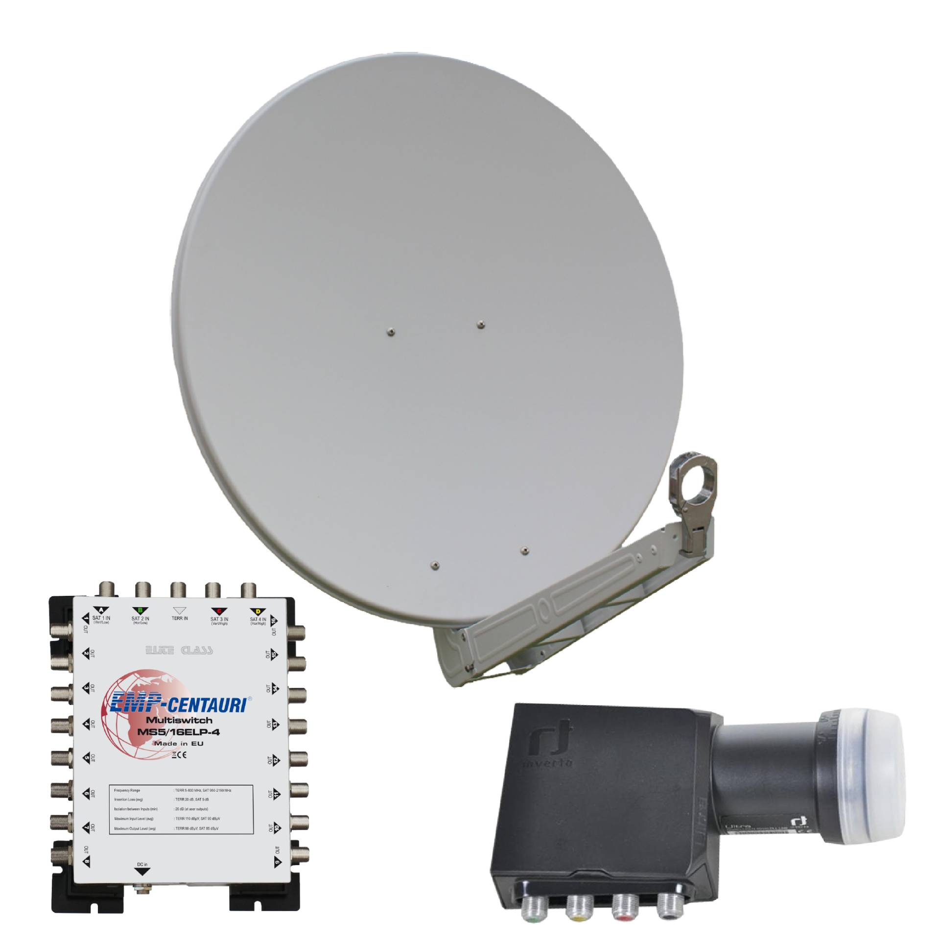 Gibertini OP 75 SE - Alu-Antenne - weiss - 16 Teilnehmer Gibertini OP 75 SE - Alu-Antenne - weiss - 16 Teilnehmer von Gibertini