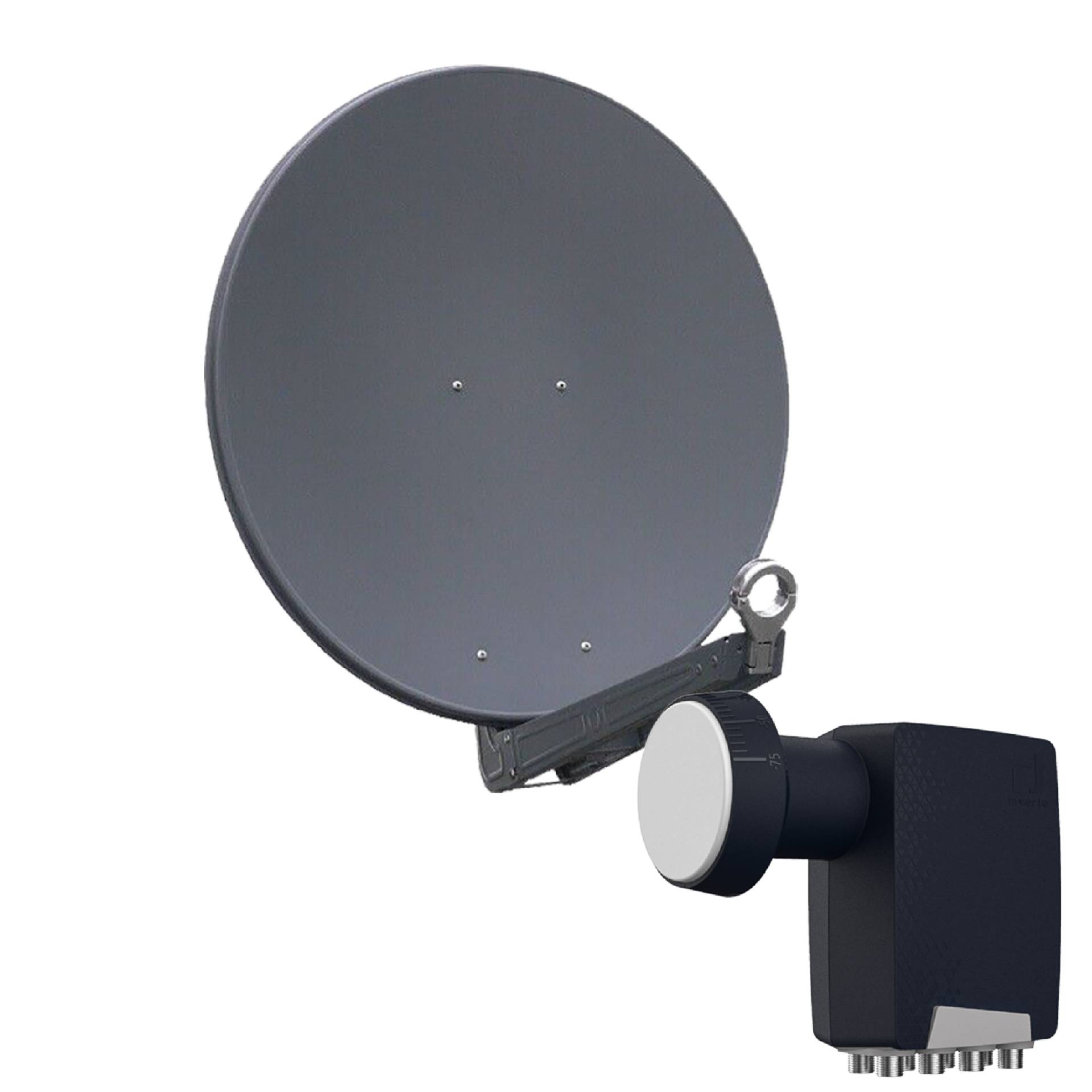 Gibertini OP 85 SE - Alu-Antenne - anthrazit - 8 Teilnehmer mit Octo-LNB Gibertini OP 85 SE - Alu-Antenne - anthrazit - 8 Teilnehmer mit Octo-LNB von Gibertini