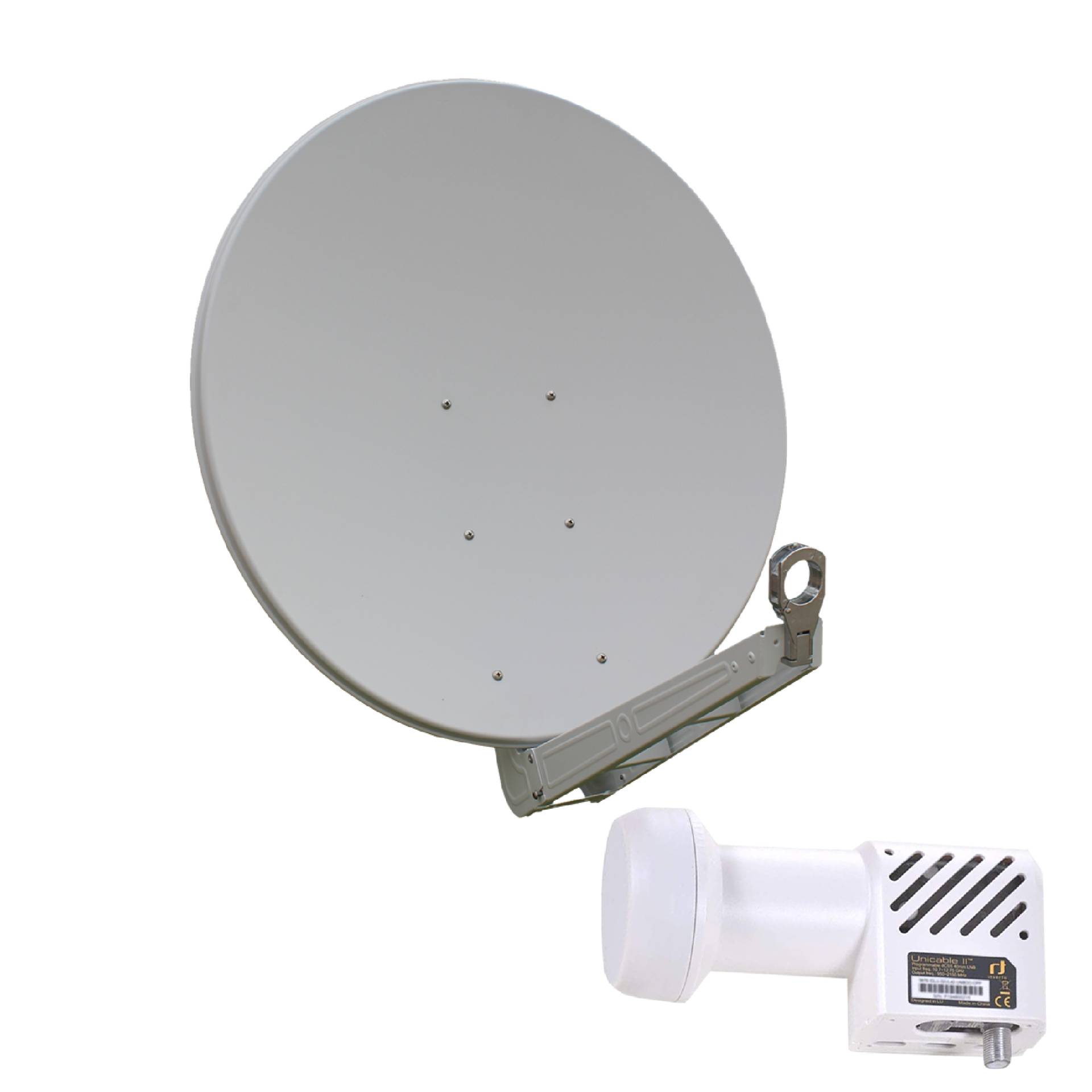 Gibertini OP 85 SE - Alu-Antenne - weiß - 32 Teilnehmer mit Unicable-LNB Gibertini OP 85 SE - Alu-Antenne - weiß - 32 Teilnehmer mit Unicable-LNB von Gibertini