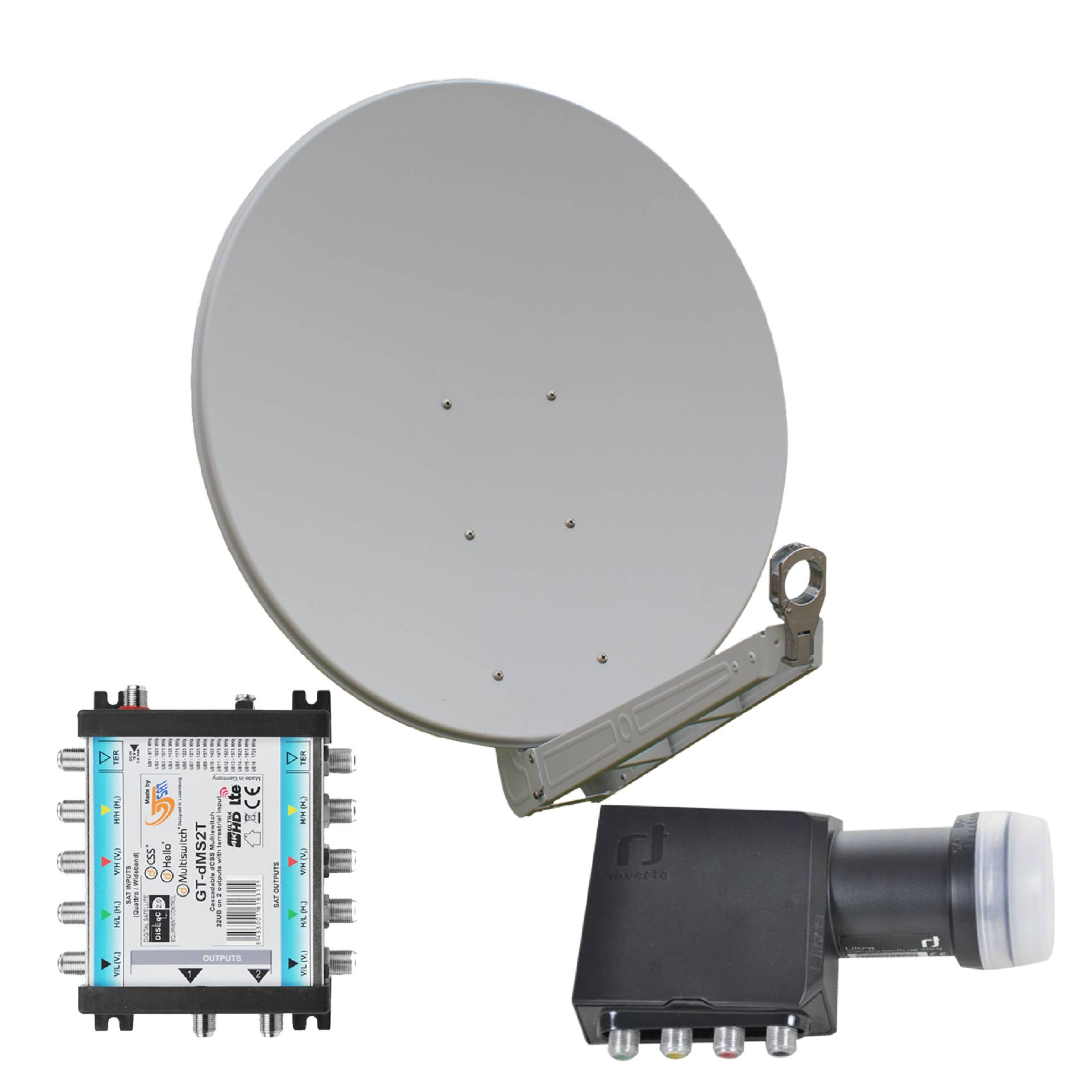 Gibertini OP 85 SE - Alu-Antenne - weiß - 32 Teilnehmer mit Unicable-Multischalter Gibertini OP 85 SE - Alu-Antenne - weiß - 32 Teilnehmer mit Unicable-Multischalter von Gibertini