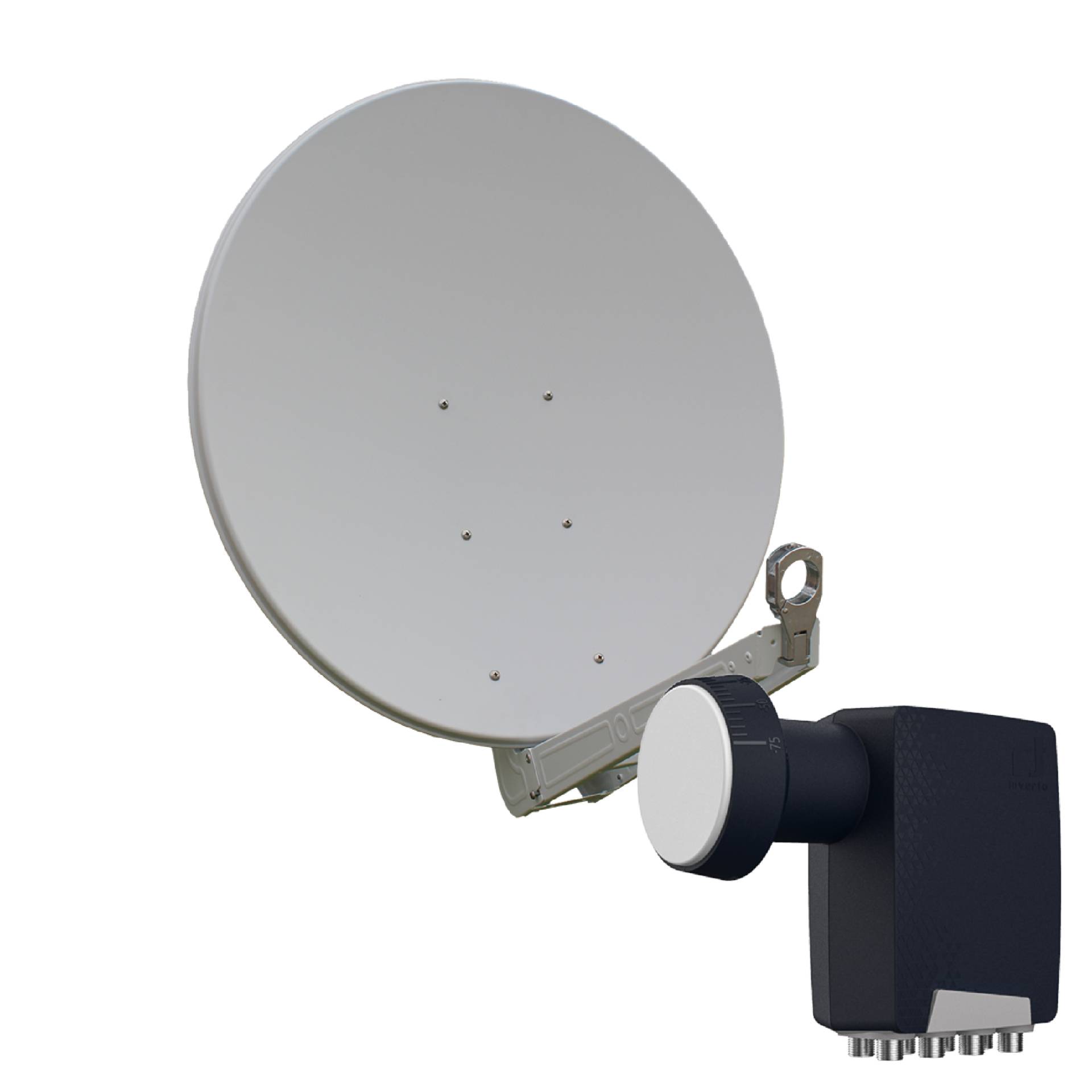 Gibertini OP 85 SE - Alu-Antenne - weiß - 8 Teilnehmer mit Octo-LNB Gibertini OP 85 SE - Alu-Antenne - weiß - 8 Teilnehmer mit Octo-LNB von Gibertini