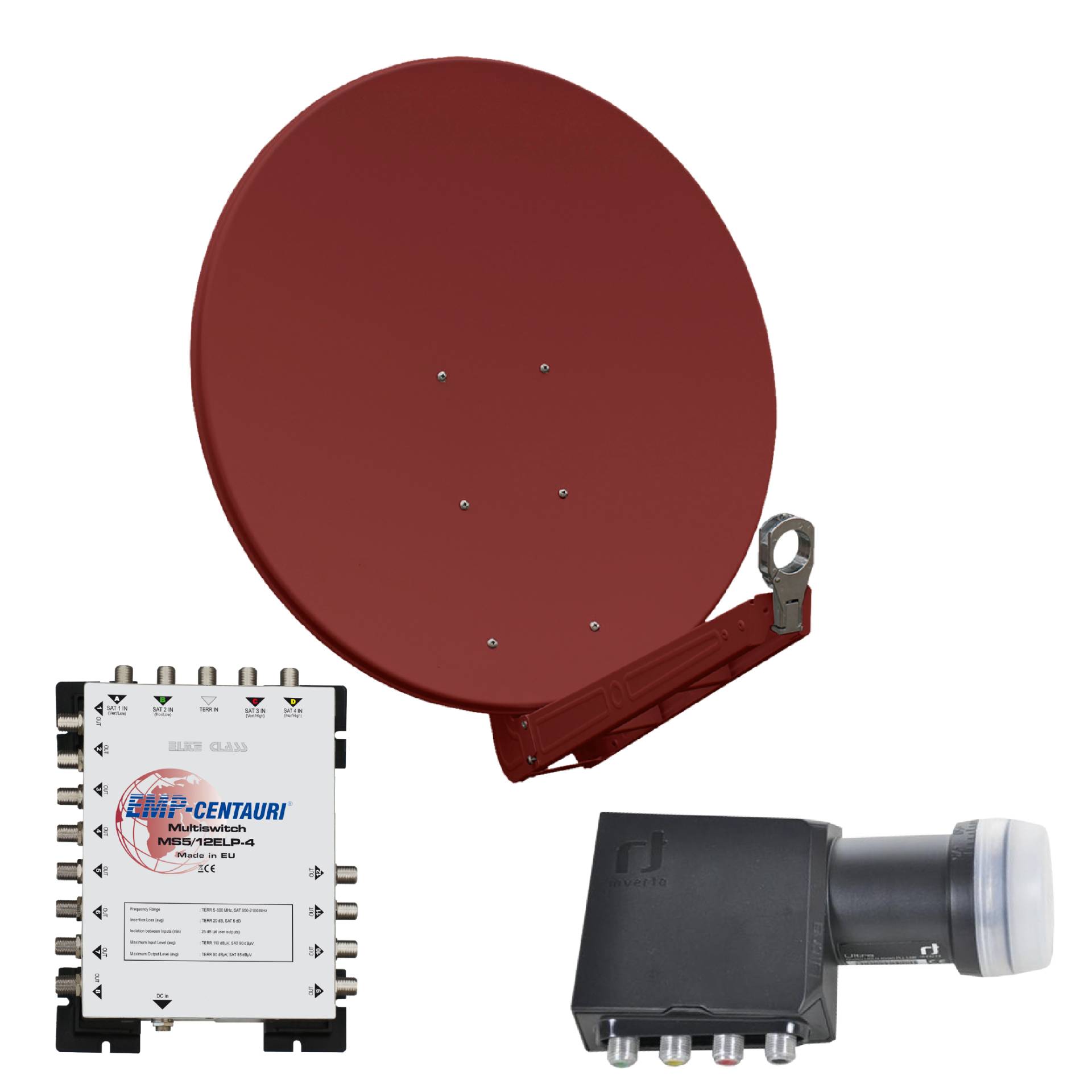 Gibertini OP 85 SE - Alu-Antenne - ziegelrot - 12 Teilnehmer Gibertini OP 85 SE - Alu-Antenne - ziegelrot - 12 Teilnehmer von Gibertini