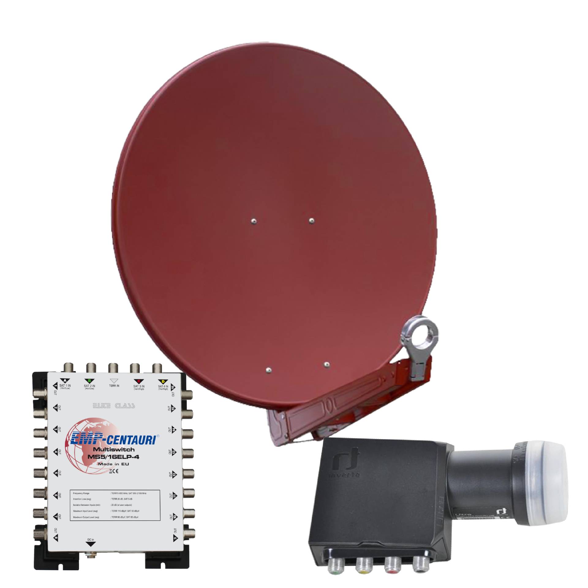 Gibertini OP 85 SE - Alu-Antenne - ziegelrot - 16 Teilnehmer Gibertini OP 85 SE - Alu-Antenne - ziegelrot - 16 Teilnehmer von Gibertini
