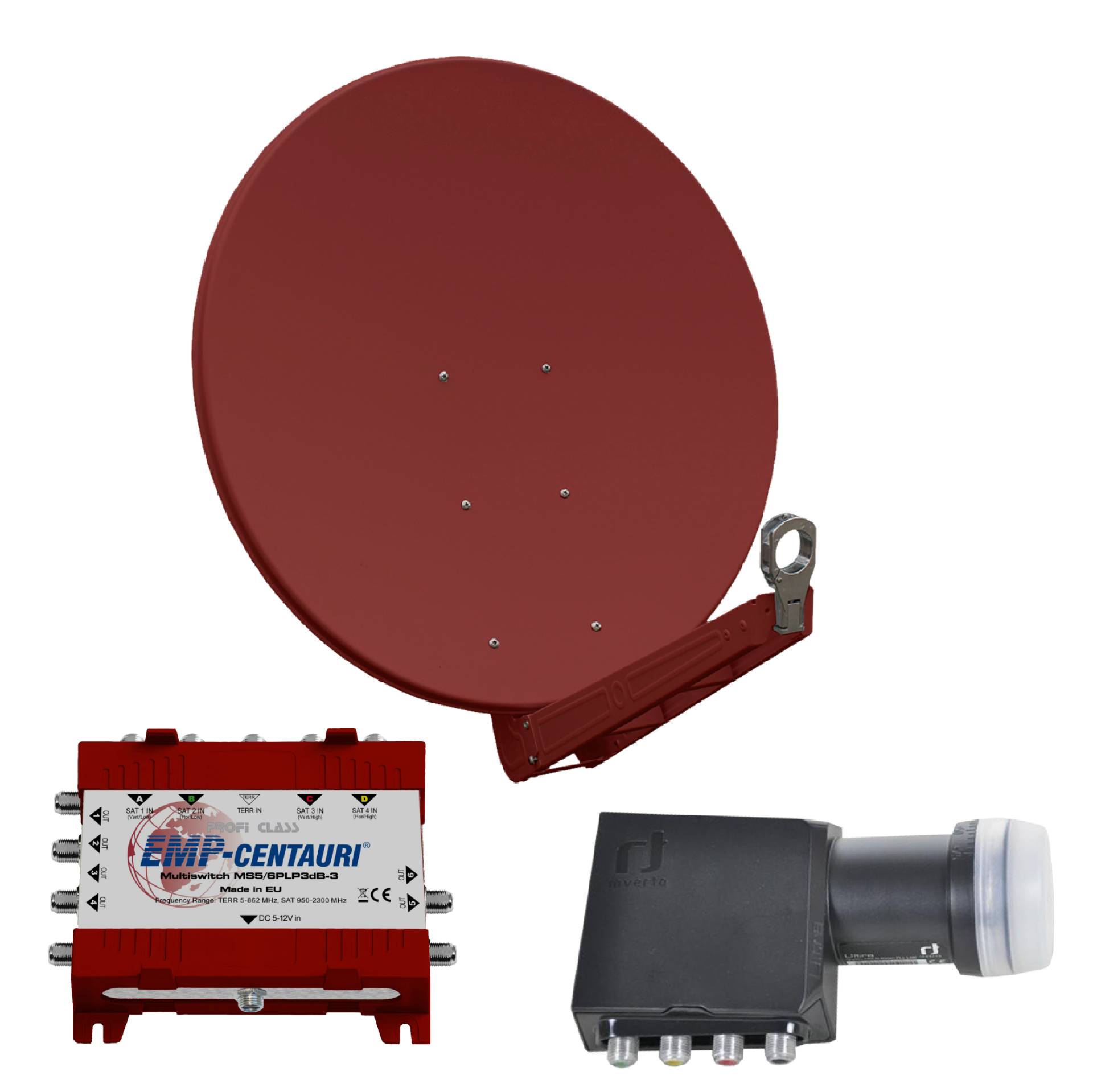 Gibertini OP 85 SE - Alu-Antenne - ziegelrot - 6 Teilnehmer Gibertini OP 85 SE - Alu-Antenne - ziegelrot - 6 Teilnehmer von Gibertini