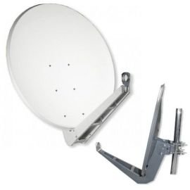 Gibertini OP SE Profi Serie 85 cm Alu lichtgrau Sat Antenne von Gibertini