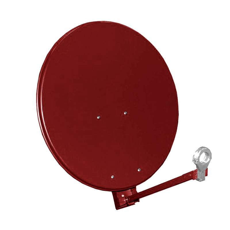 Gibertini Sat Antenne XP Premium 85cm Alu Sat Schüssel Spiegel - ziegelrot von Gibertini