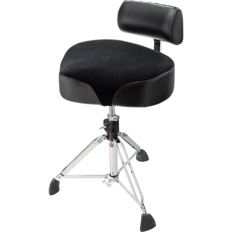 Gibraltar Hardware 9808OS-AB Oversized Drum Throne with Back Rest von Gibraltar Hardware