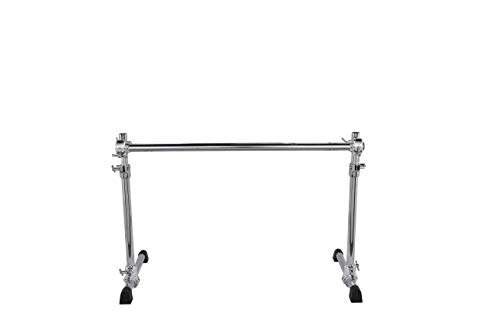 Gibraltar GCS-500H Rack System Chrome Series Height-Adjustable Rack 2-beiniges Basic Rack, höhenverstellbar, mit gebogener 46" Querstange von Gibraltar