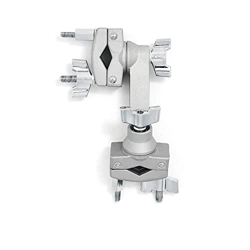 Gibraltar Zubehör Rack Multiklammer Winkelklammer (1 Stück), verstellbar, drehbare Klammer beidseitig, für 1/2 - 1 1/4" Durchmesser, SC-PUGC von Gibraltar
