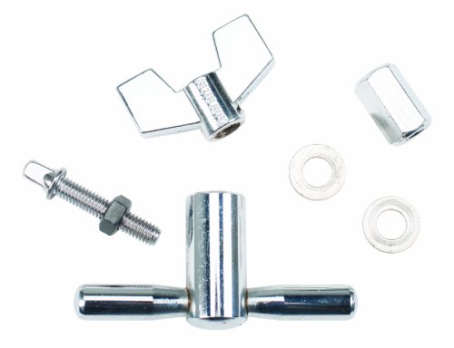 Gibraltar Zubehör Schlagzeug Rack Survival Kit - Flügelschrauben 8mm, Sechskantmuttern, Stimmschrauben, Hex nut (Sechskantmuttern), Unterlegscheiben, Stimmschlüssel, SC-GRSK von Gibraltar