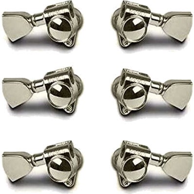 Gibson Keystone Tuner Set Nickel for Guitars (Pack of 6) von Gibson