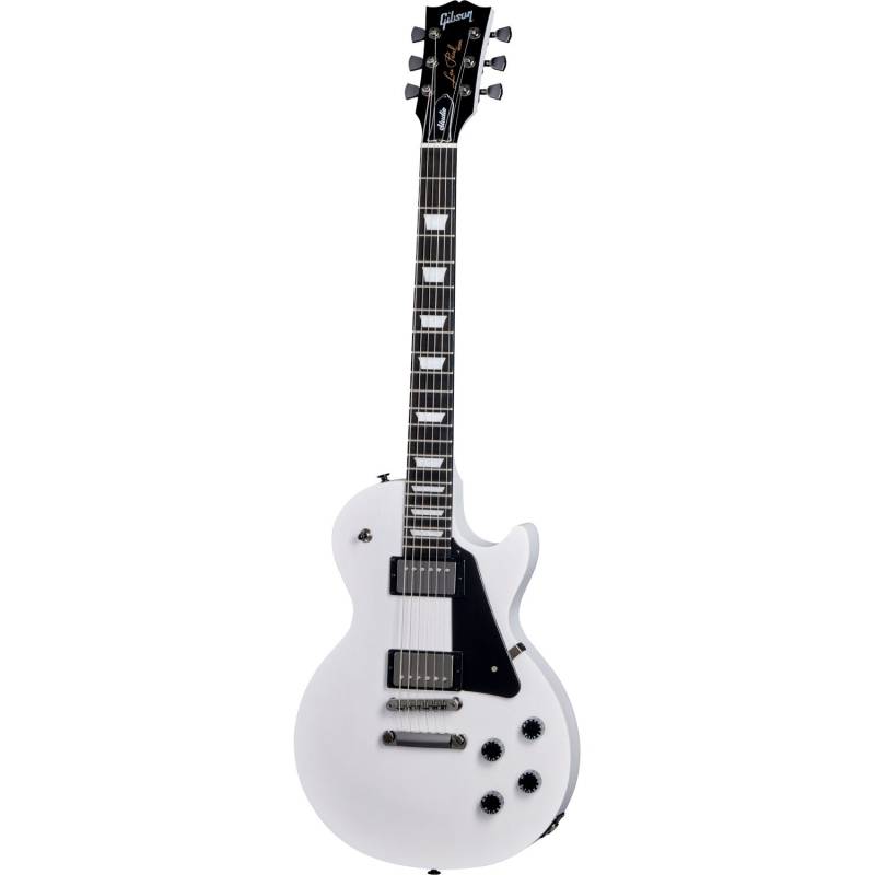 Gibson Les Paul Modern Studio Worn White Electric Guitar with Soft Shell Case von Gibson