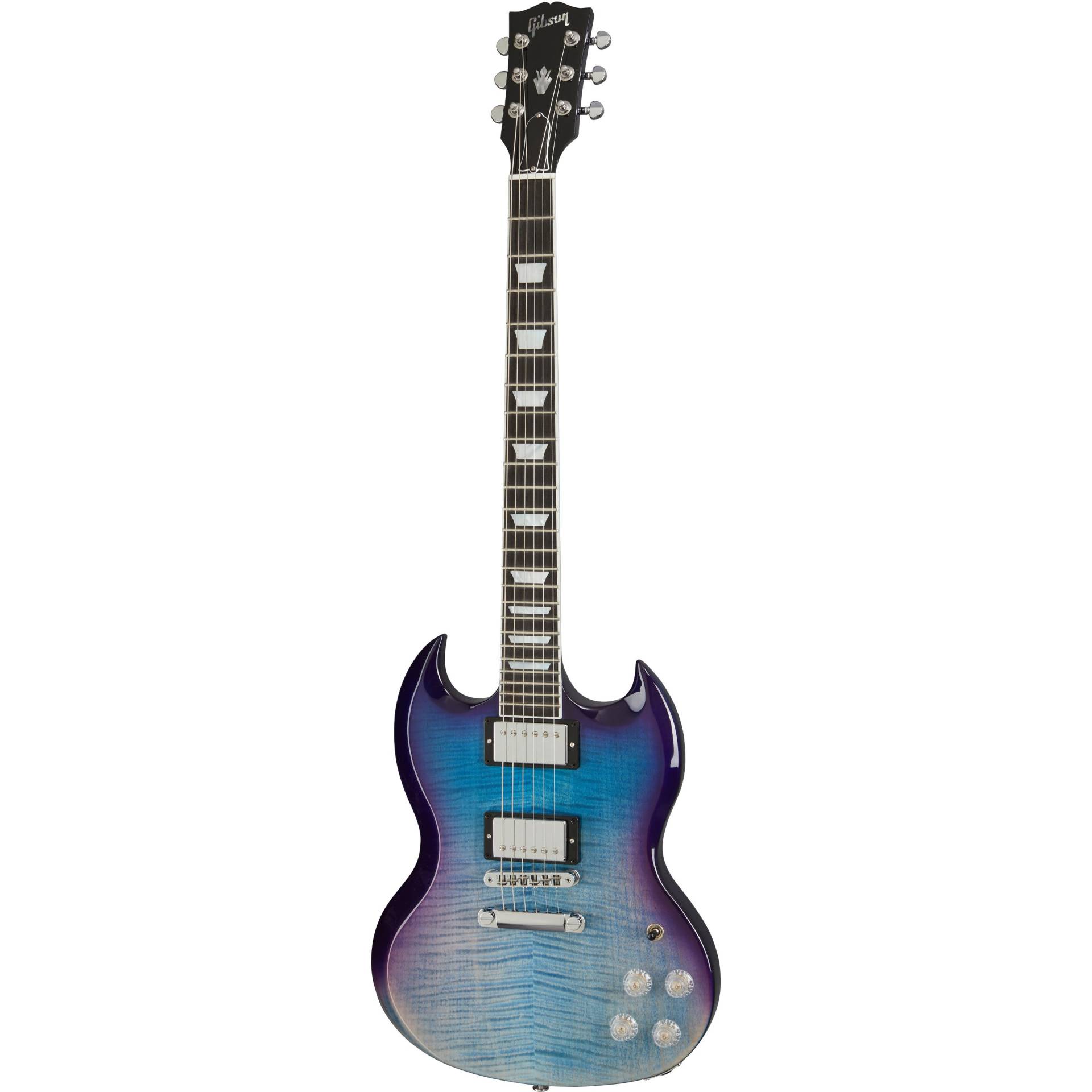 Gibson Modern Collection SG Modern Blueberry Fade Electric Guitar with Case von Gibson