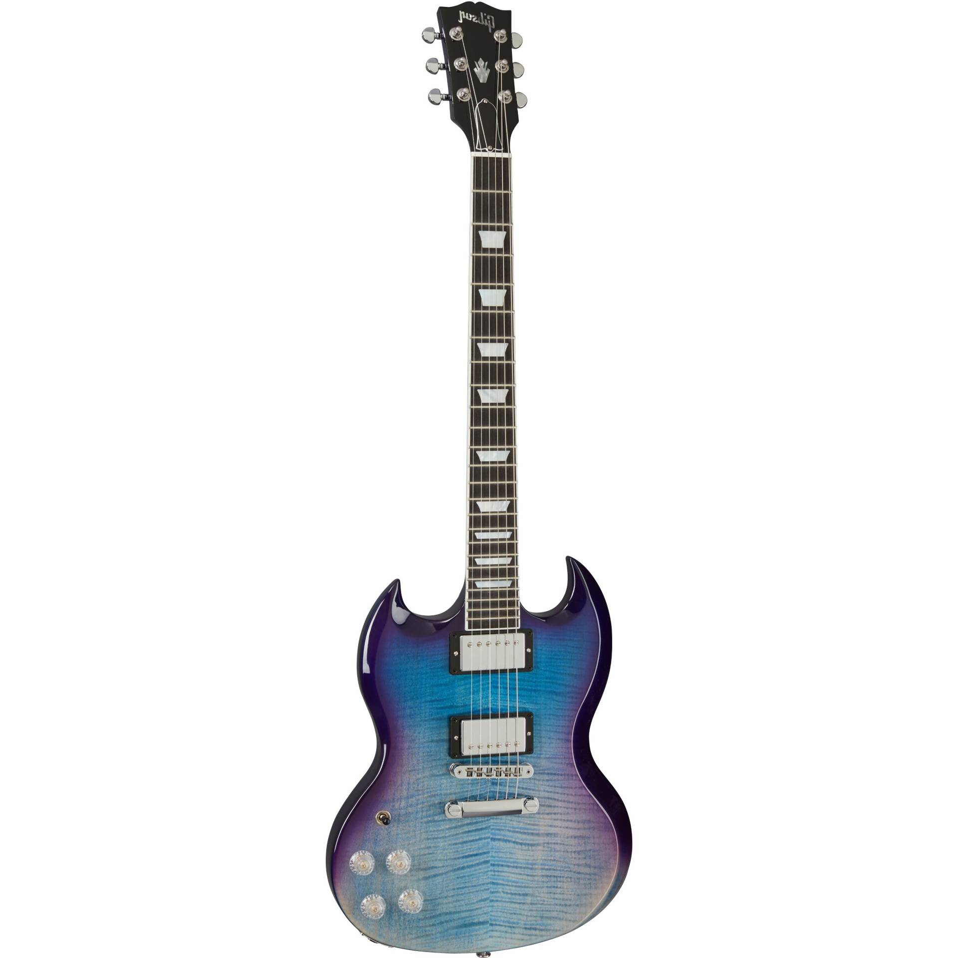 Gibson Modern Collection SG Modern LH Blueberry Fade Left-Handed Electric Guitar with Case Gibson Modern Collection SG Modern LH Blueberry Fade Left-Handed Electric Guitar with Case von Gibson