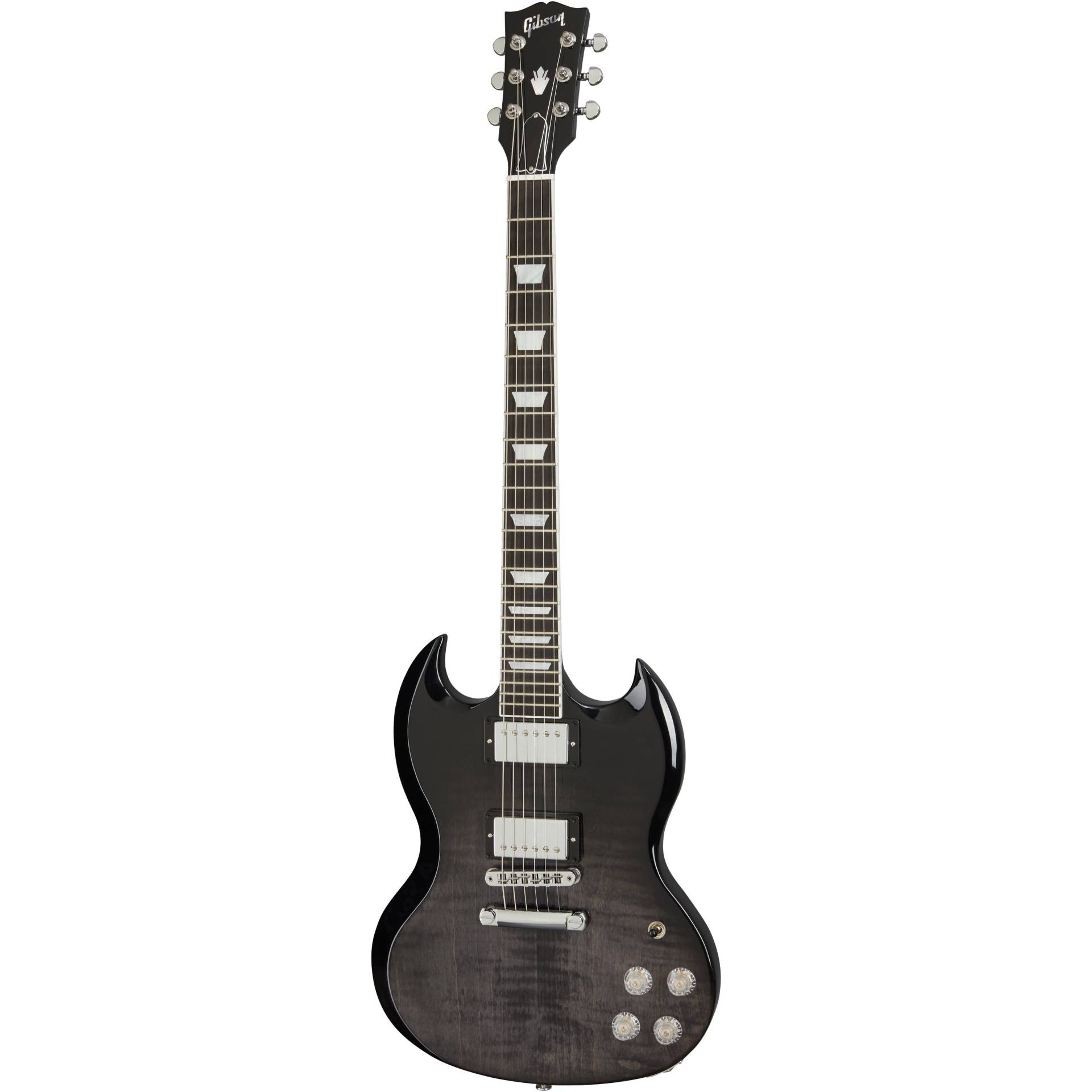 Gibson Modern Collection SG Modern Trans Black Fade Electric Guitar with Case Gibson Modern Collection SG Modern Trans Black Fade Electric Guitar with Case von Gibson
